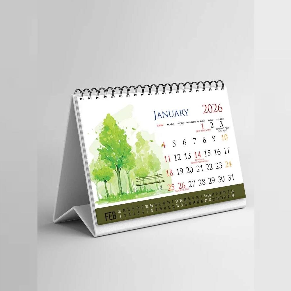 Desktop calendars