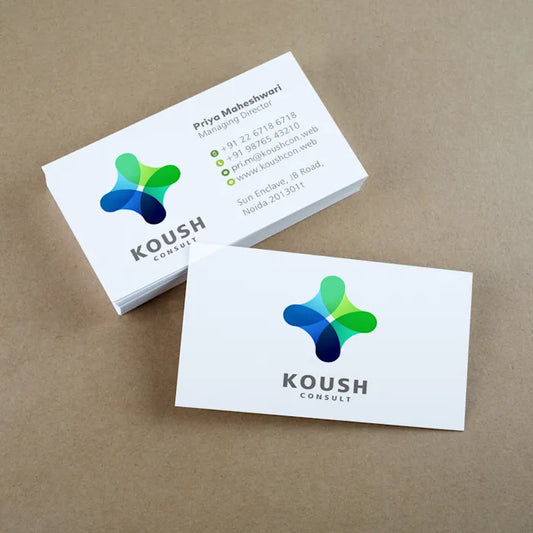 Visiting Cards - Digital 3.5 x 2 Inch (90 x 51 mm) - Single Side